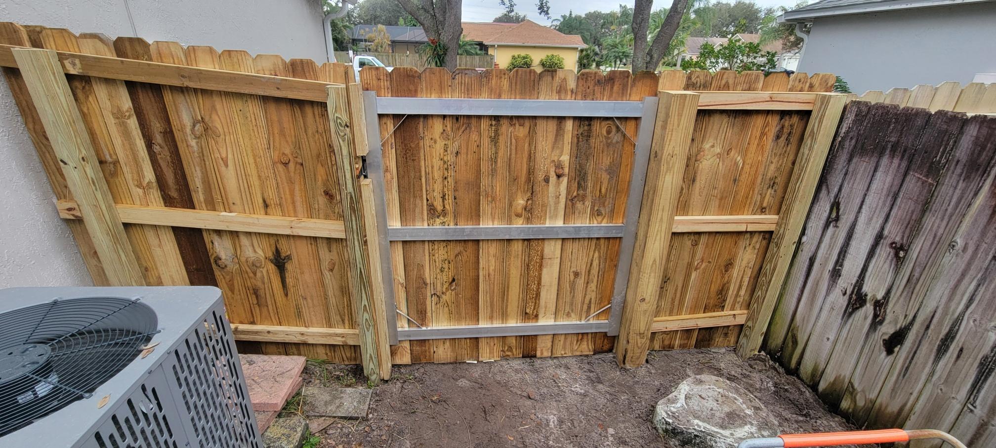 4' tall x 6' wide  (frame only)