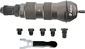 Astro Pneumatic Tool ADR14 XL Blind Rivet Adapter Kit - 1/4" Capacity